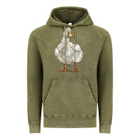Vintage Olive american pekin duck Vintage Hoodie - LillyAllenDesigns