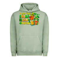 Pigment Oil Green Let the shenanigans begin St. Patrick's Day Urban Hoodie - FaDigitalArtStudio