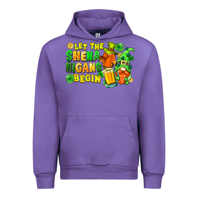 Let The Shenanigans Begin St. Patrick's Day Urban Hoodie by FaDigitalArtStudio | Teevron