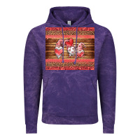 Cloud Purple valentines day gnomes leopard Vintage Hoodie - Jasminsmagicworld