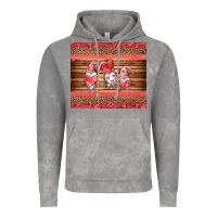 Cloud Rock valentines day gnomes leopard Vintage Hoodie - Jasminsmagicworld