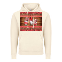 Vintage Artic valentines day gnomes leopard Vintage Hoodie - Jasminsmagicworld