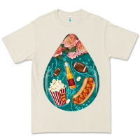 American Football And Western Roses Teardrop Premium Tee | Teevron