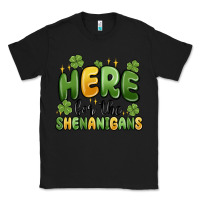 Black here for the shenanigans Classic Tee - MaliasSmallBusiness