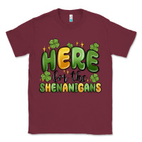 Burgundy here for the shenanigans Classic Tee - MaliasSmallBusiness