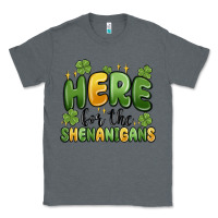 Charcoal Heather here for the shenanigans Classic Tee - MaliasSmallBusiness