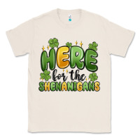 Natural here for the shenanigans Classic Tee - MaliasSmallBusiness