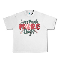 Lunar Rock less people more dogs Urban Heavy Tee - MaliasSmallBusiness