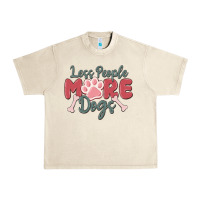 Sandshell less people more dogs Urban Heavy Tee - MaliasSmallBusiness