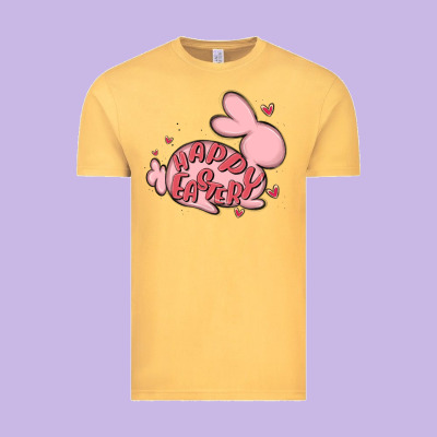 Happy Easter Vintage Tee Designed By Maliassmallbusiness