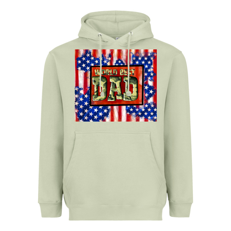 World Best Dad Heavyweight Hoodie by TumblerDesignByShophia | Teevron