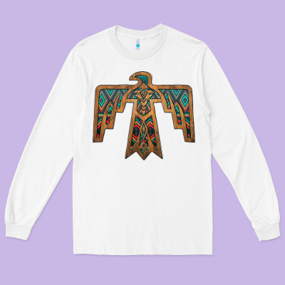 Thunderbird Long Sleeve Tee Designed By Jahusdesignshop