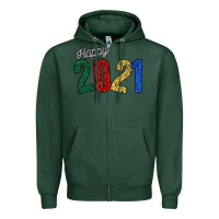 Sports Green Happy 2021 Zipper Hoodie - Bettercallsaul