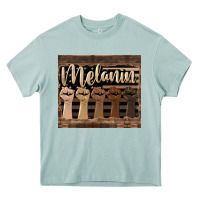 Arona melanin American flag Heavy Core Tee - HRA Design Shop