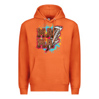 Carrot Mama Football lightning bolt Premium Hoodie - HowdyJamesFarm