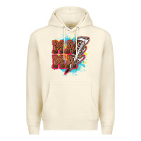 Sandshell Mama Football lightning bolt Premium Hoodie - HowdyJamesFarm