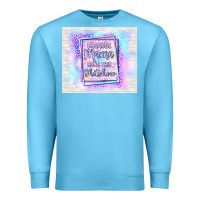Ocean Blue because mama runs this shitshow Premium Sweatshirt - TumblerDesignByShophia