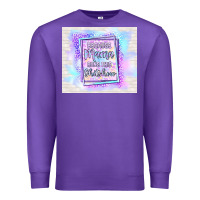 Purple because mama runs this shitshow Premium Sweatshirt - TumblerDesignByShophia
