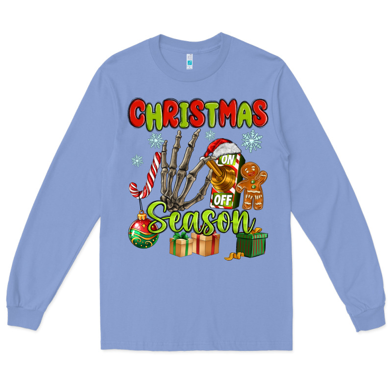 Christmas Season Long Sleeve Tee by MaliasSmallBusiness | Teevron