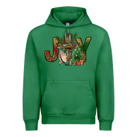 Emerald joy christmas with cross bbs Urban Hoodie - BundleAndBundleShop