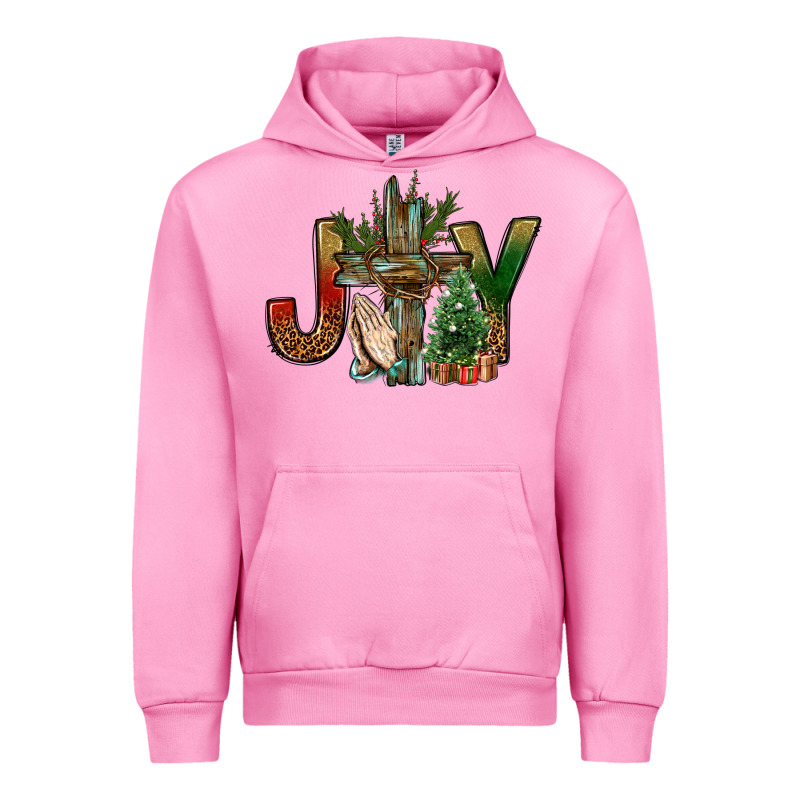 Joy Christmas With Cross Bbs Urban Hoodie by BundleAndBundleShop | Teevron