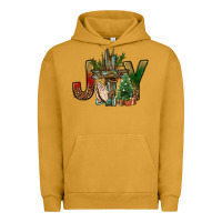 Pigment Peanut Butter joy christmas with cross bbs Urban Hoodie - BundleAndBundleShop