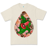 Bone american football and western roses teardrop Premium Tee - BundleAndBundleShop