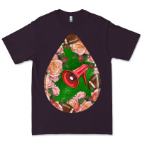 American Football And Western Roses Teardrop Premium Tee | Teevron