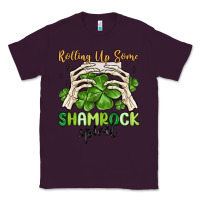 Plum rolling up some shamrock spirit Classic Tee - MaliasSmallBusiness