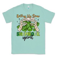Seafoam rolling up some shamrock spirit Classic Tee - MaliasSmallBusiness
