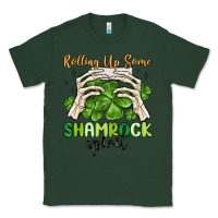 Sports Green rolling up some shamrock spirit Classic Tee - MaliasSmallBusiness