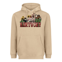 Mushroom Kentucky 4th of july Heavyweight Hoodie - HowdyJamesFarm