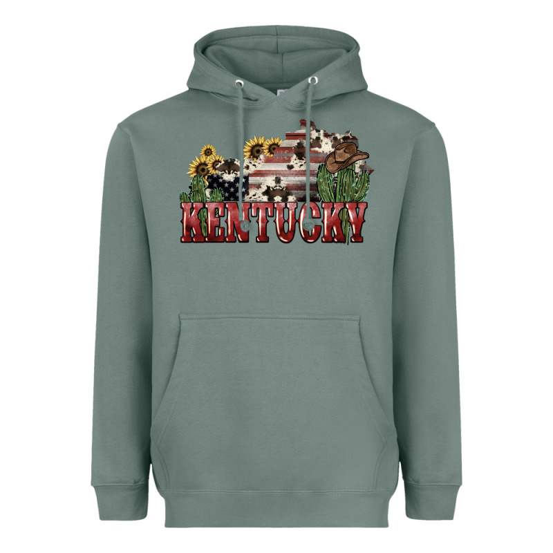 Kentucky 4th Of July Heavyweight Hoodie by HowdyJamesFarm | Teevron