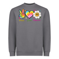 Storm peace love happiness Heavyweight Sweatshirt - NancyCooperArtShop