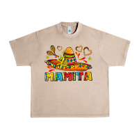 French Oak mamita and sombrero with lime flowers Urban Heavy Tee - AdoDesignShop