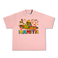 Salmon mamita and sombrero with lime flowers Urban Heavy Tee - AdoDesignShop