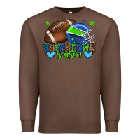 Chestnut Touchdown season American football green and blue Premium Sweatshirt - HowdyJamesFarm