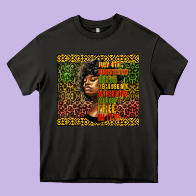 Juneteenth Celebrate Heavy Core Tee Designed By Hra Design Shop