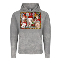 Cloud Rock merry christmas goats Vintage Hoodie - Jasminsmagicworld
