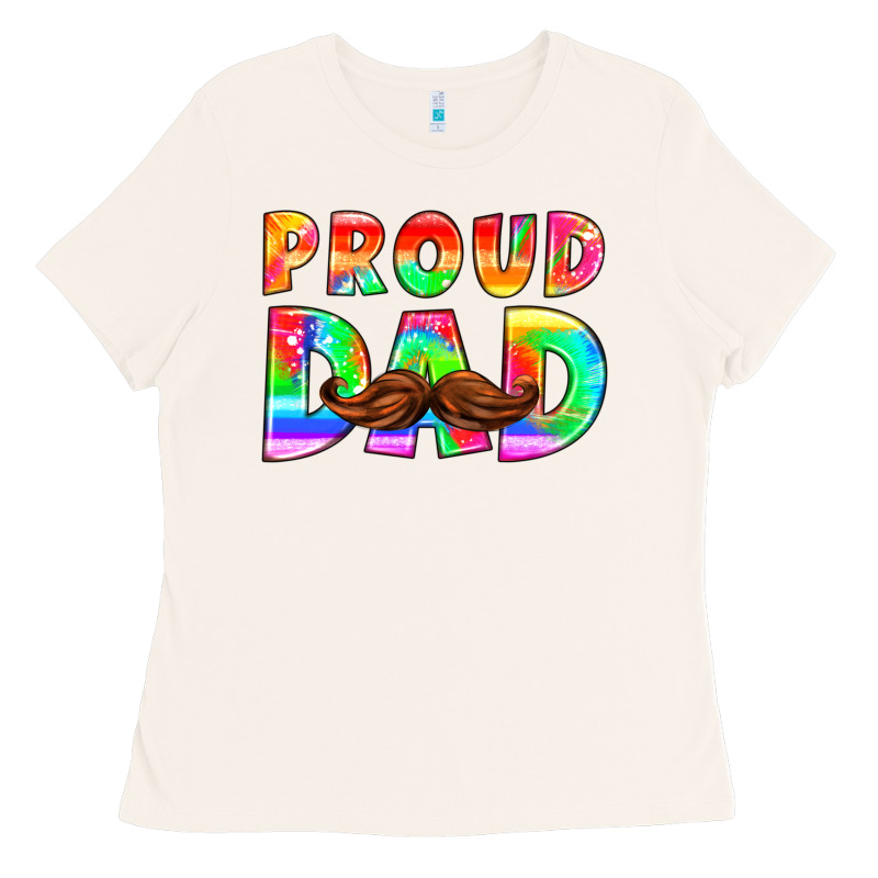 Proud Dad Ladies Tee by HRA Design Shop | Teevron