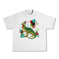 Lunar Rock party t rex Urban Heavy Tee - MaliasSmallBusiness