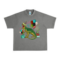 Tornado party t rex Urban Heavy Tee - MaliasSmallBusiness