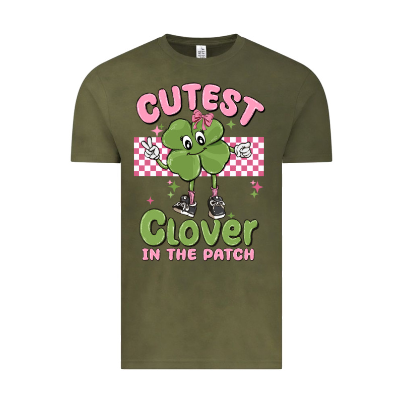 Cutest Clover In The Patch Vintage Tee by MaliasSmallBusiness | Teevron