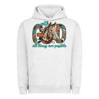 Pigment Lunar Rock with god all things are possible with horse bbs Urban Hoodie - BundleAndBundleShop