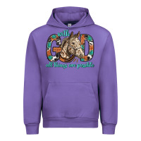 Tulip with god all things are possible with horse bbs Urban Hoodie - BundleAndBundleShop
