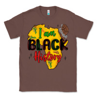 Chestnut i am black history Classic Tee - MaliasSmallBusiness