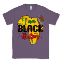 Lavender i am black history Classic Tee - MaliasSmallBusiness