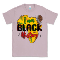 Lilac i am black history Classic Tee - MaliasSmallBusiness