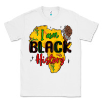 White i am black history Classic Tee - MaliasSmallBusiness