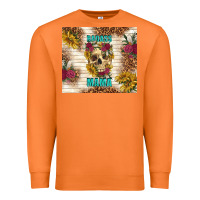 Carrot badass mama with flowers Premium Sweatshirt - TumblerDesignByShophia